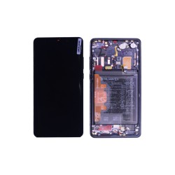 Touch+Display+Frame+Bateria Huawei P30 Pro Service Pack Preto